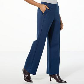WynneLayers 360stretch Pant with Button Detail