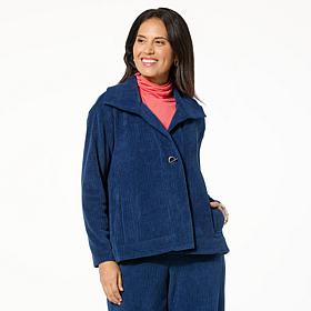 WynneLayers Plush Ottoman Knit Jacket