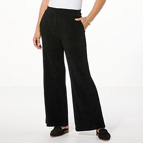 WynneLayers Plush Ottoman Knit Straight Leg Pant