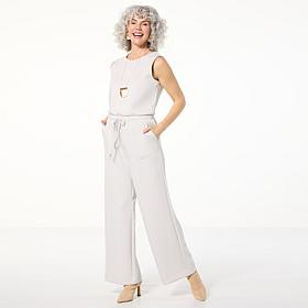 WynneLayers Smooth Operator Scuba Knit Jumpsuit