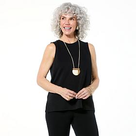 WynneLayers Smooth Operator Scuba Knit Tank