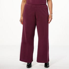 WynneLayers SoftKNIT Sweater Knit Flared Pant