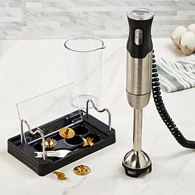 X5 Pro SS Handheld Food Processor With 5 Multifunctional Blades