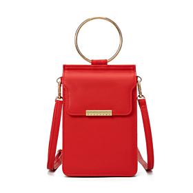 Youzey Vegan Leather Phone Crossbody Bag