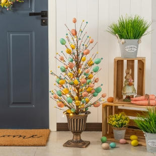 Decorative Easter egg tree