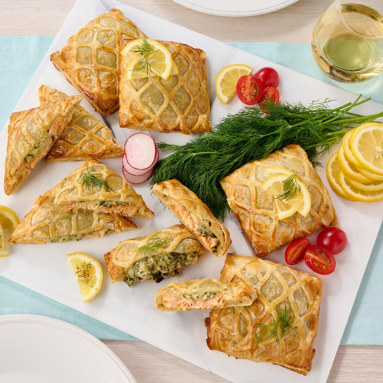 Spinach pastries