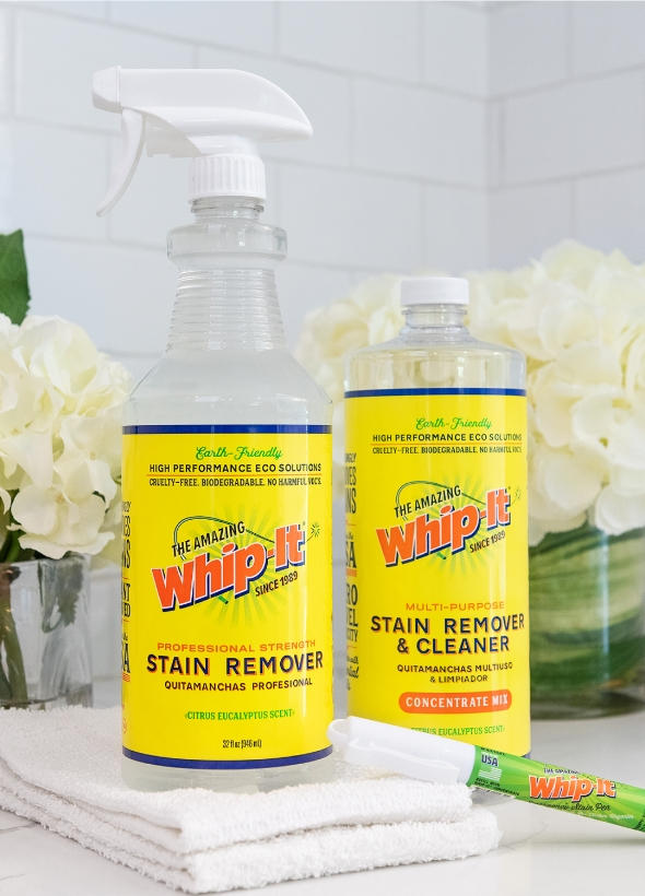 Whip it stain remover