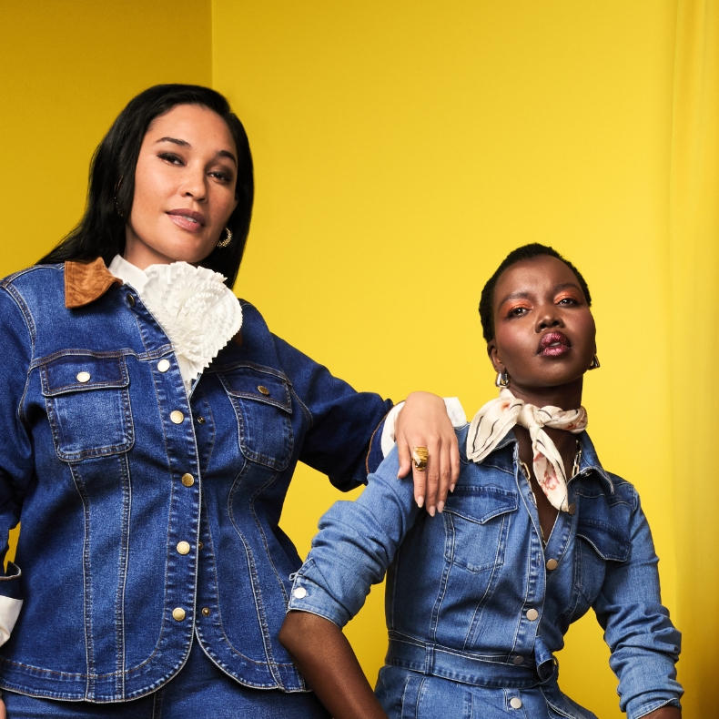 Women in denim